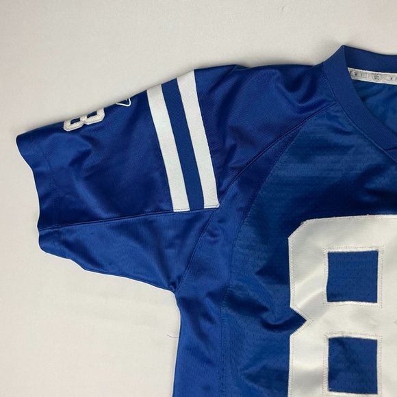 Marvin Harrison Indianapolis Colts Reebok Stitch Jersey Blue Women's Size XL 88 - Picture 3 of 11